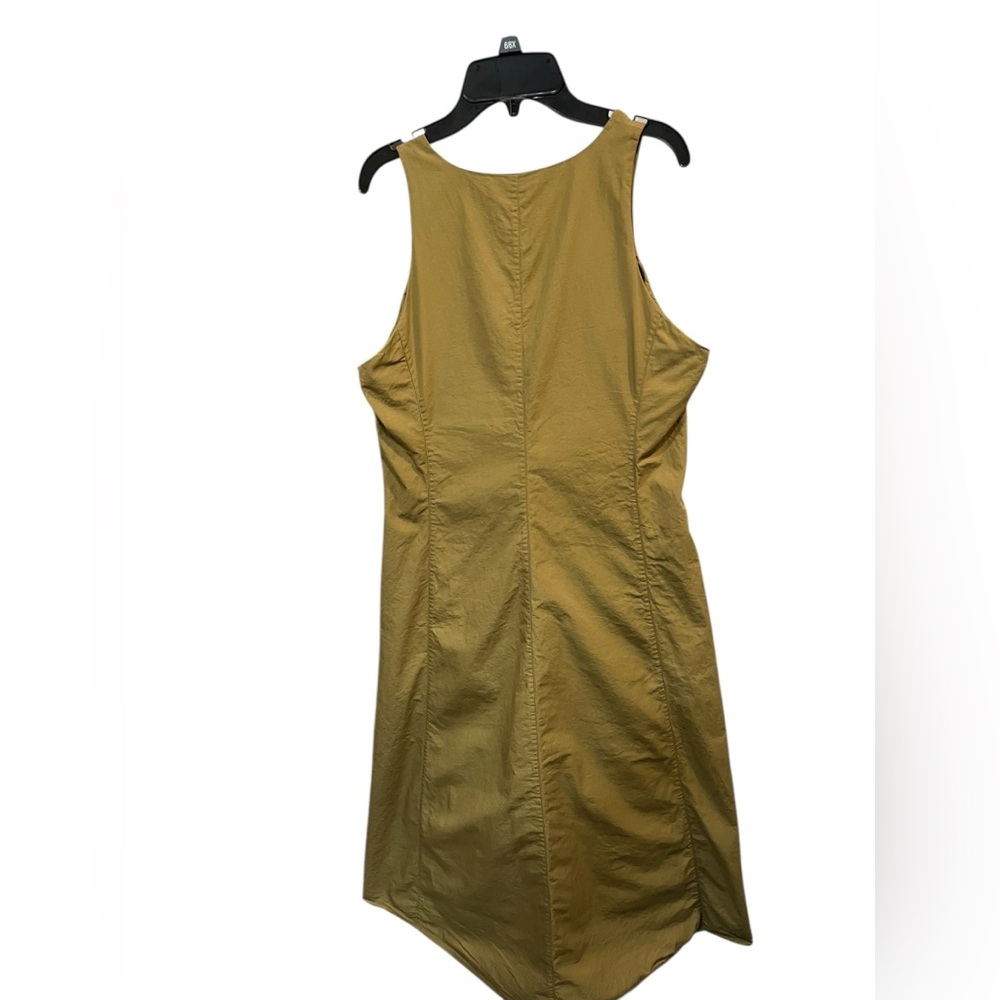 Frank and Oak Green Midi Sleeveless Dress - Large - Picture 4 of 11